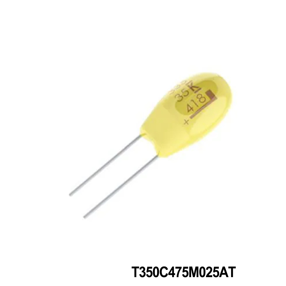 KEMET T350C475M025AT Tantalum Capacitors - Solid Leaded 25volts 4.7uF 20%