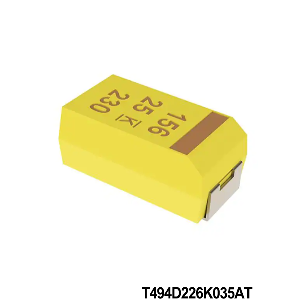 KEMET T494D226K035AT Tantalum Capacitors - Solid SMD 35V 22uF 2917 10% ESR=400 mOhms