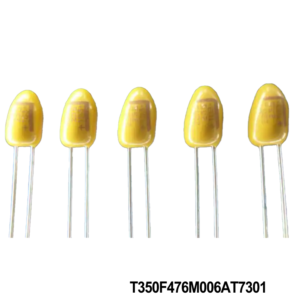 KEMET T350F476M006AT7301 Tantalum Capacitors - Solid Leaded 6 VDC 47uF 20%