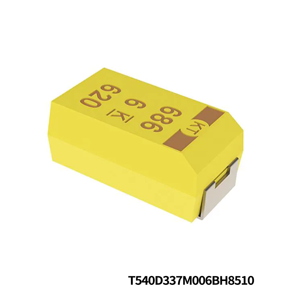 KEMET T540D337M006BH8510 Tantalum Capacitors - Polymer 6.3 VDC 330uF 2917 20% ESR=40mOhm