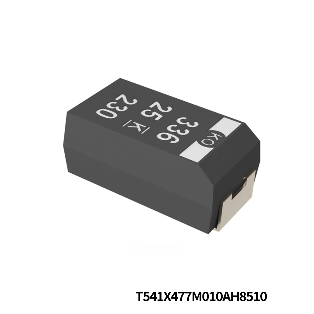 KEMET T541X477M010AH8510 Tantalum Capacitors - Polymer 10V 470uF 2917 20% ESR=20mOhms
