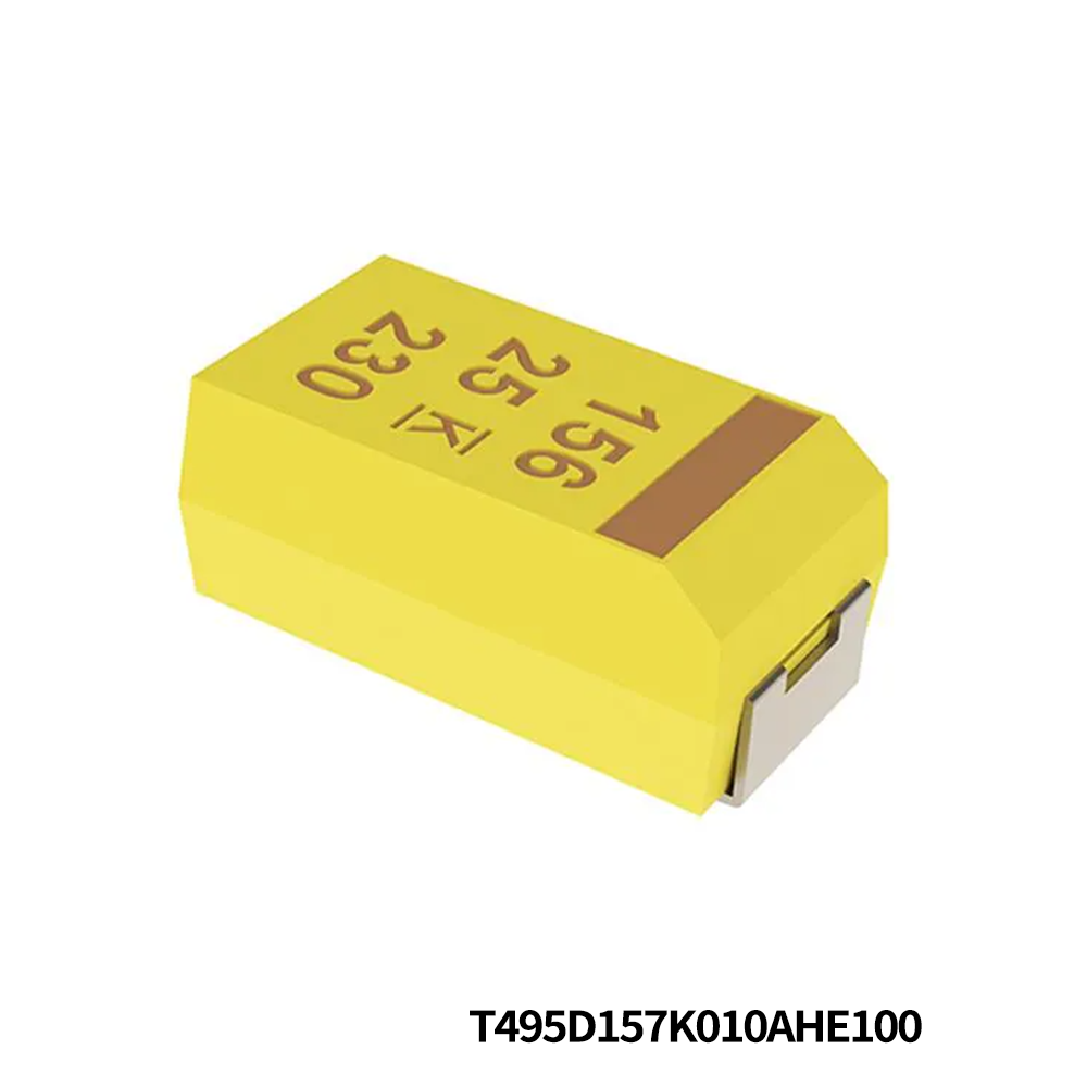 KEMET T495D157K010AHE100 Tantalum Capacitors - Solid SMD 10V 150uF 2917 10% ESR=100mOhms