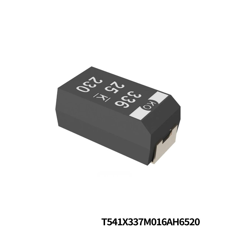 KEMET T541X337M016AH6520 Tantalum Capacitors - Polymer 16V 330uF 2917 20% ESR=25mOhms