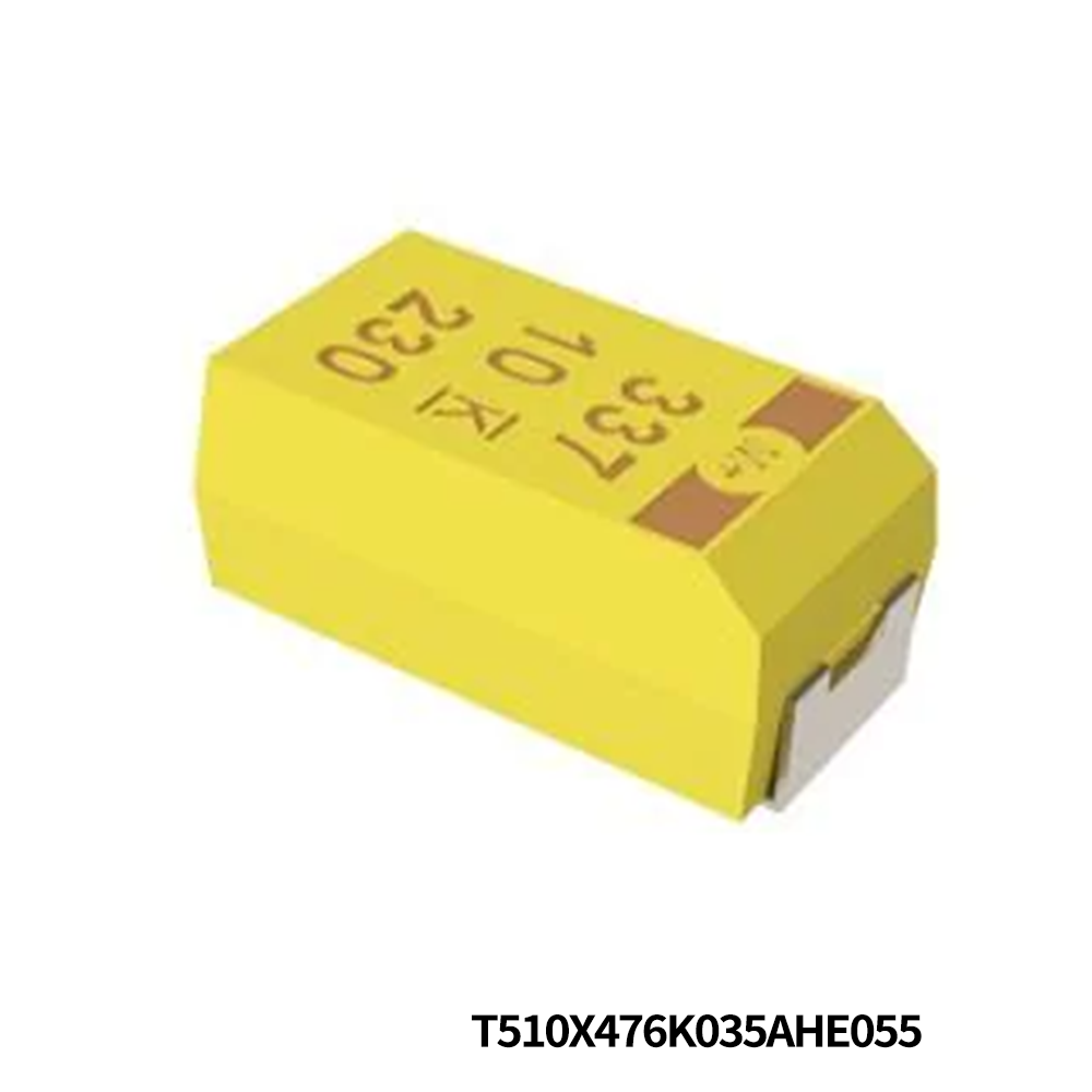 KEMET T510X476K035AHE055 Tantalum Capacitors - Solid SMD 35V 47uF 2917 10% ESR=55mOhms