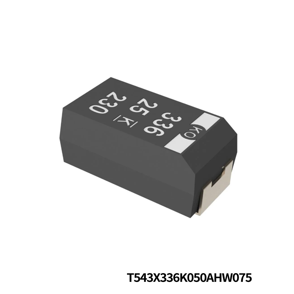KEMET T543X336K050AHW075 Tantalum Capacitors - Polymer 33UF 50V 10% X