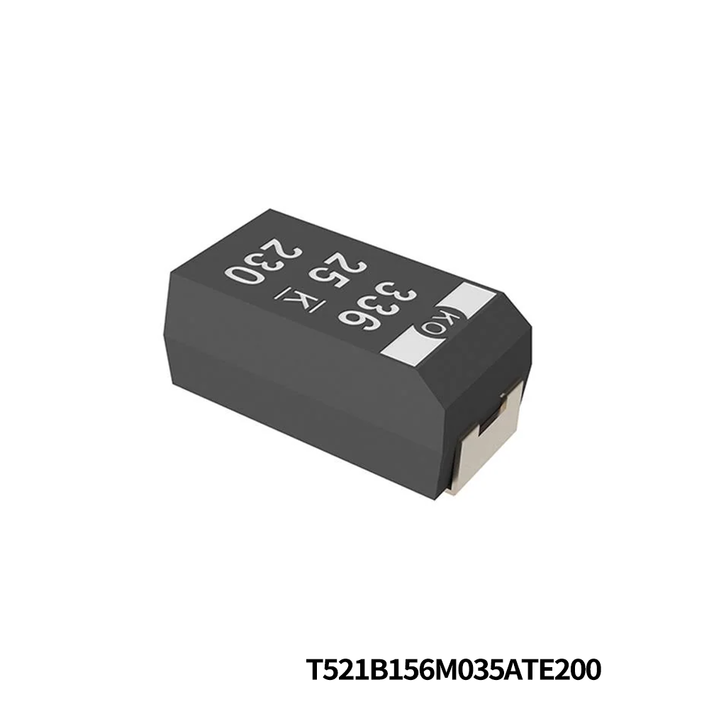 KEMET T521B156M035ATE200 Tantalum Capacitors - Polymer 35V 15uF 20% 3528-21 -55 /+125C ESR=200mOhms
