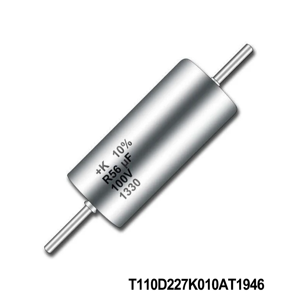 KEMET T110D227K010AT1946 Tantalum Capacitors - Solid Leaded 10volts 220uF 10%
