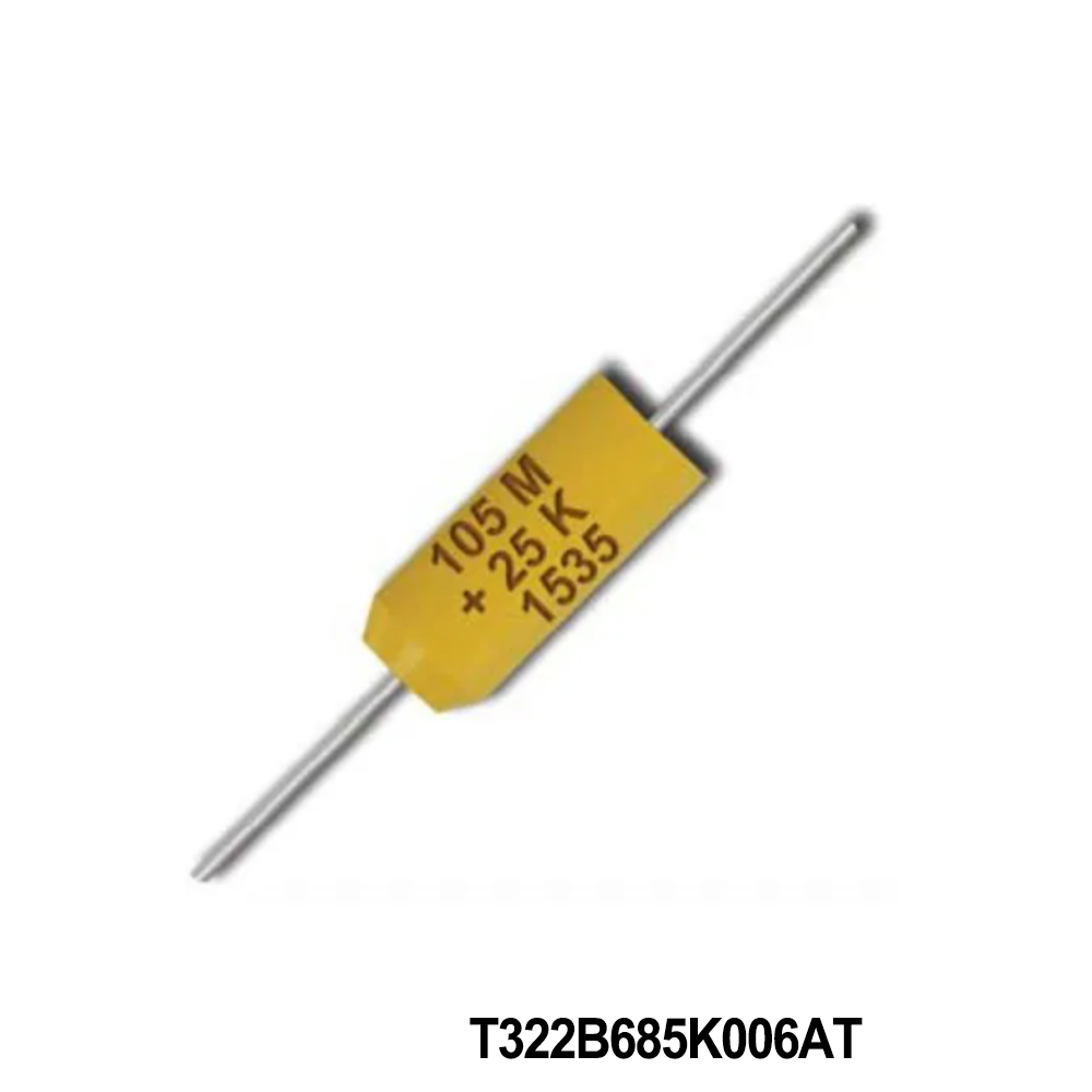 KEMET T322B685K006AT Tantalum Capacitors - Solid Leaded 6volts 6.8uF 10%