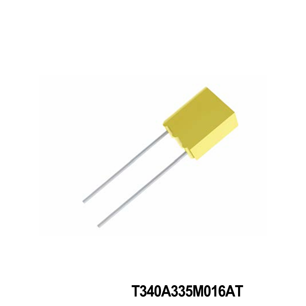 KEMET T340A335M016AT Tantalum Capacitors - Solid Leaded 16volts 3.3uF 20%