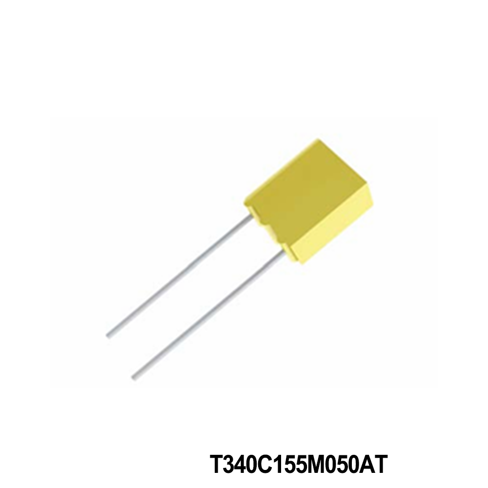 KEMET T340C155M050AT Tantalum Capacitors - Solid Leaded 50V 1.5uF 20% ESR=6Ohms