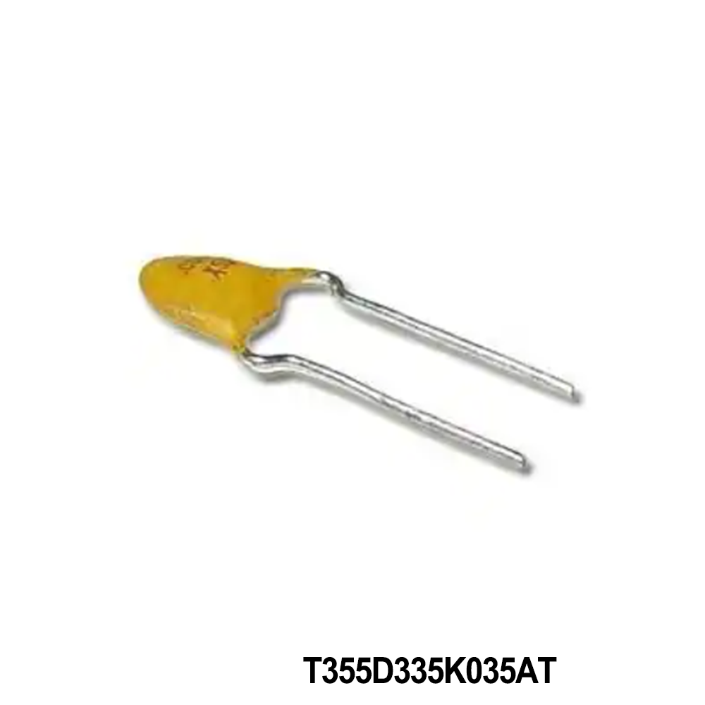 KEMET T355D335K035AT Tantalum Capacitors - Solid Leaded 3.30uF 35.0V10%
