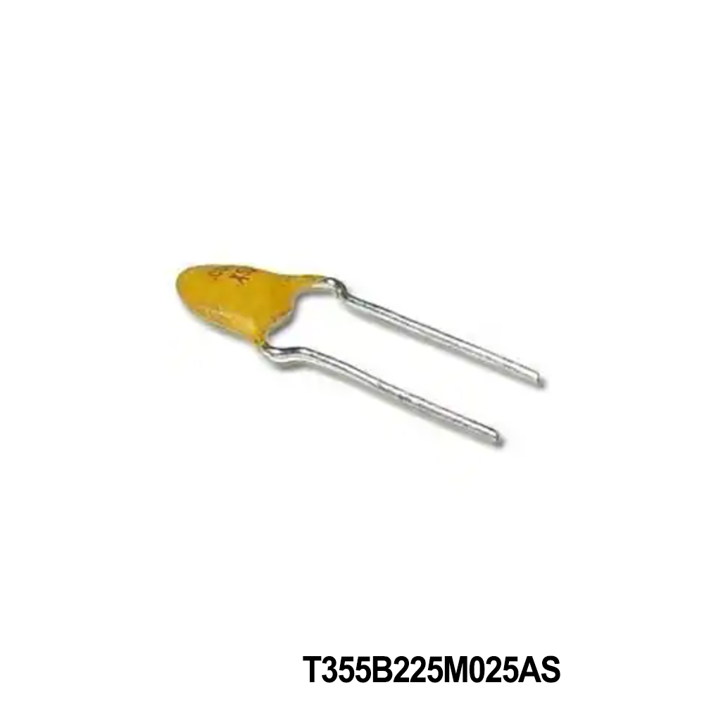 KEMET T355B225M025AS Tantalum Capacitors - Solid Leaded 25V 2.2uF 20%
