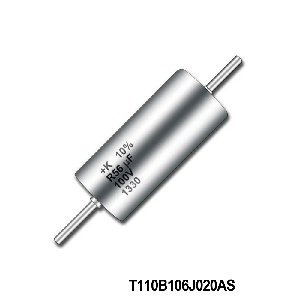 KEMET T110B106J020AS Tantalum Capacitors - Solid Leaded 20volts 10uF 5%
