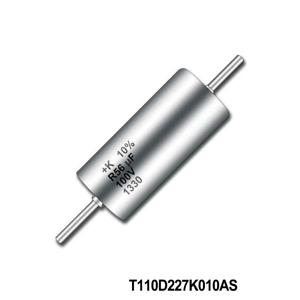 KEMET T110D227K010AS Tantalum Capacitors - Solid Leaded 10volts 220uF 10%