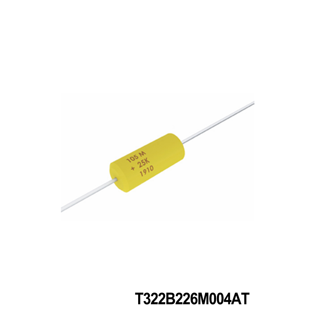 KEMET T322B226M004AT Tantalum Capacitors - Solid Leaded 4V 22uF 20%