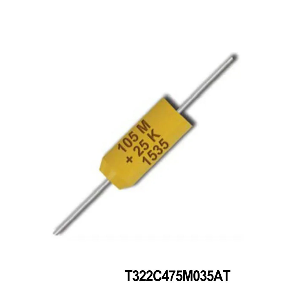 KEMET T322C475M035AT Tantalum Capacitors - Solid Leaded 35V 4.7uF 20%