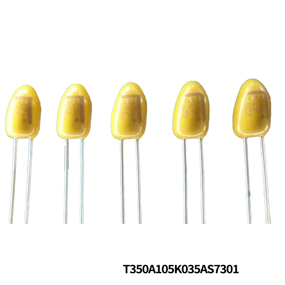 KEMET T350A105K035AS7301 Tantalum Capacitors - Solid Leaded 1.00UF 35.0V