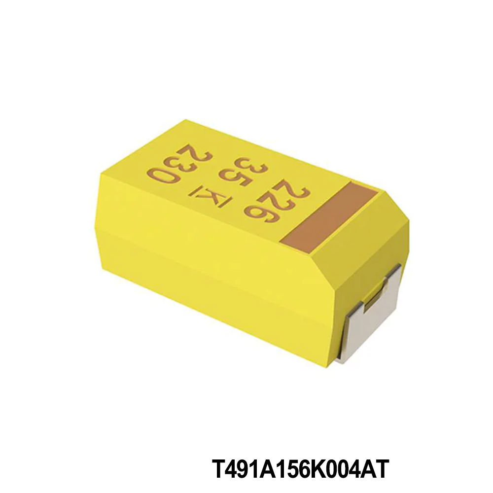 KEMET T491A156K004AT Tantalum Capacitors - Solid SMD 4V 15uF 1206 10% ESR=4ohms