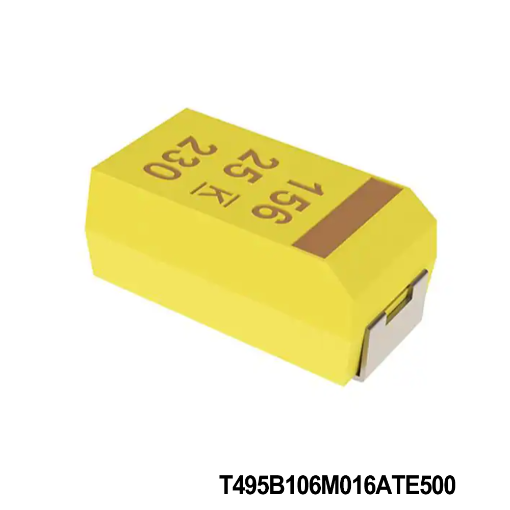 KEMET T495B106M016ATE500 Tantalum Capacitors - Solid SMD 16V 10uF 20% ESR=500mOhms