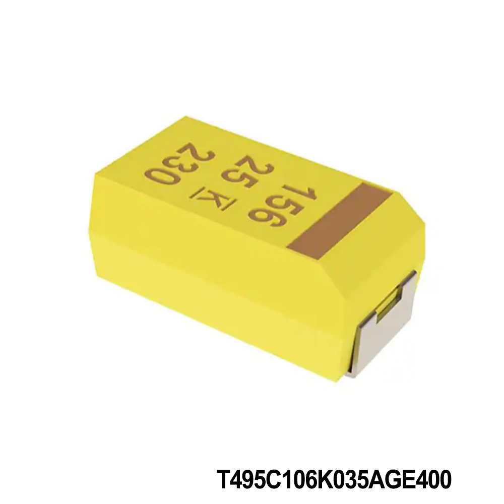 KEMET T495C106K035AGE400 Tantalum Capacitors - Solid SMD 35V 10uF 2312 10% ESR=400mOhms