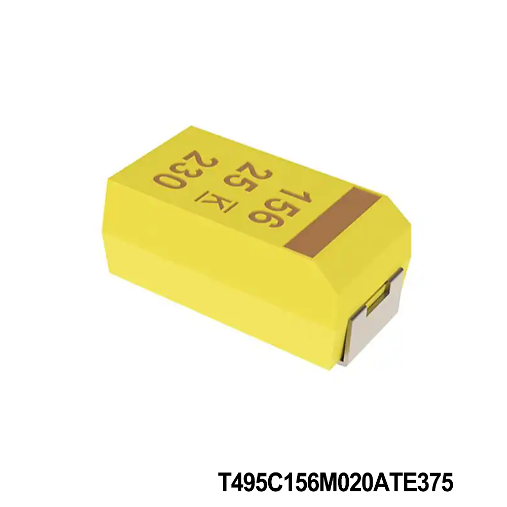 KEMET T495C156M020ATE375 Tantalum Capacitors - Solid SMD 20V 15uF 2312 20% ESR=375mOhms