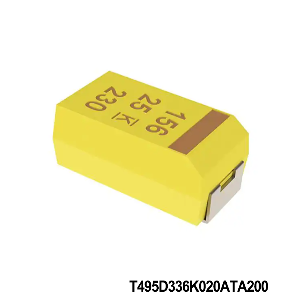 KEMET T495D336K020ATA200 Tantalum Capacitors - Solid SMD 20V 33uF 2917 10 % ESR=83mOhms AECQ200