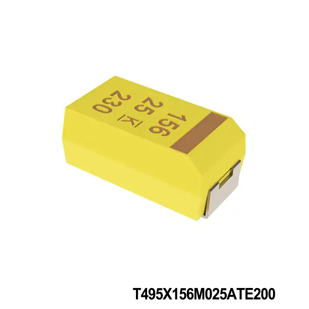 KEMET T495X156M025ATE200 Tantalum Capacitors - Solid SMD 25V 15uF 2917 20% ESR=200mOhms