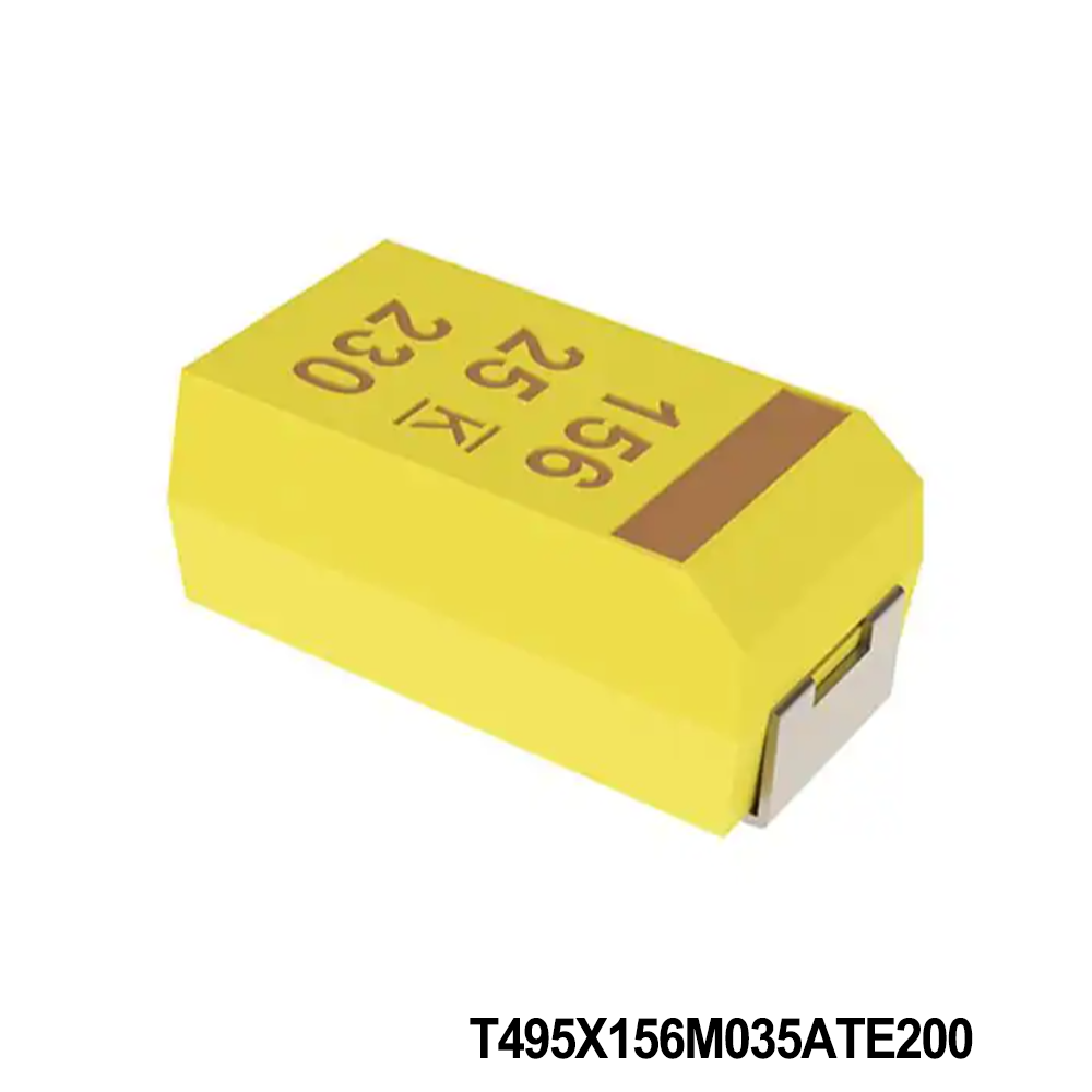 KEMET T495X156M035ATE200 Tantalum Capacitors - Solid SMD 35V 15uF 2917 20% ESR=200mOhms