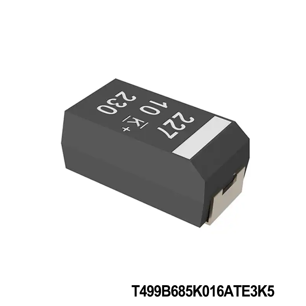 KEMET T499B685K016ATE3K5 Tantalum Capacitors - Solid SMD 16V 6.8uF 1311 10% ESR=3.5ohms