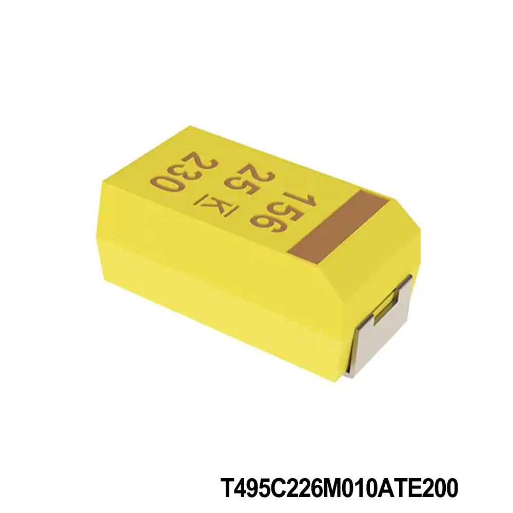 KEMET T495C226M010ATE200 Tantalum Capacitors - Solid SMD 10V 22uF 2312 20% ESR=200mOhms