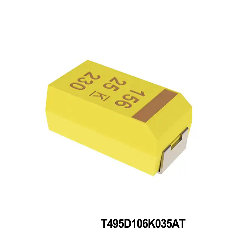 KEMET T495D106K035AT Tantalum Capacitors - Solid SMD 35V 10uF 2917 10% ESR=1Ohms