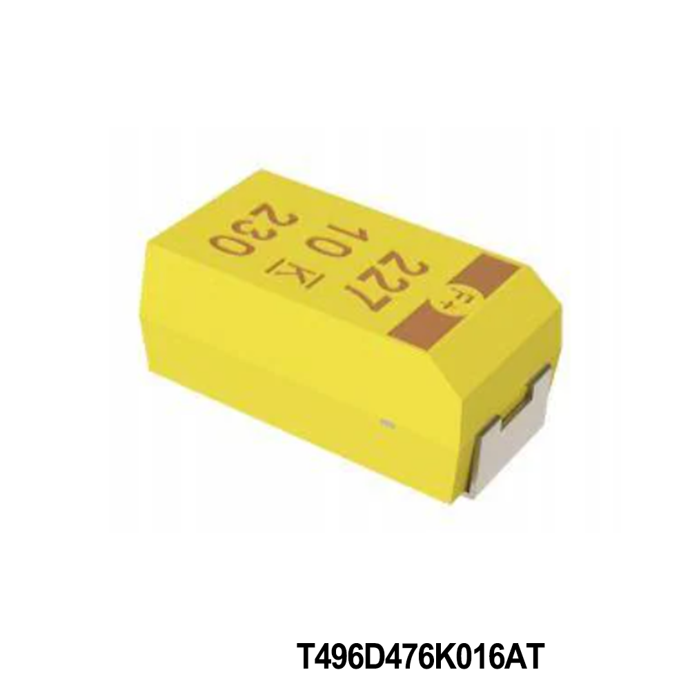 KEMET T496D476K016AT Tantalum Capacitors - Solid SMD 16V 47uF 2917 10%