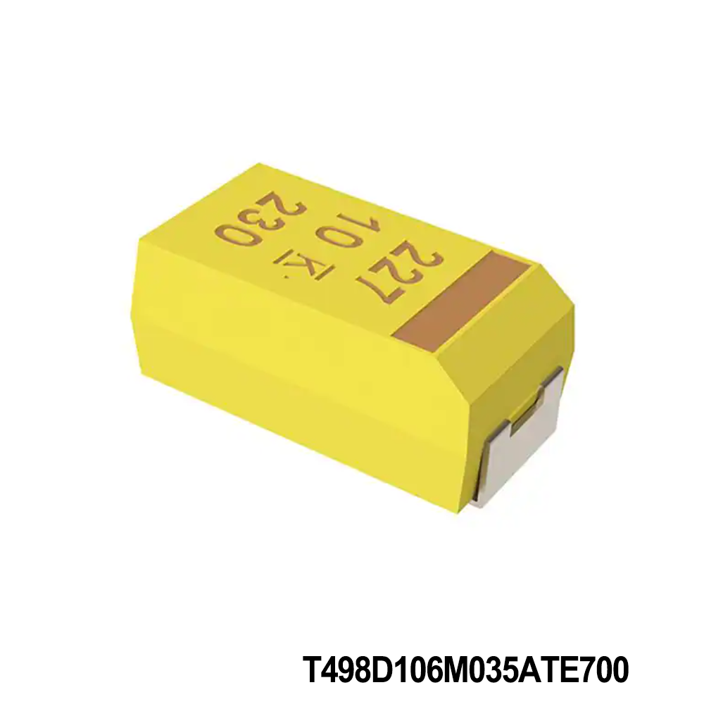 KEMET T498D106M035ATE700 Tantalum Capacitors - Solid SMD 35V 10uF 2917 20 % ESR=700mOhms AECQ200