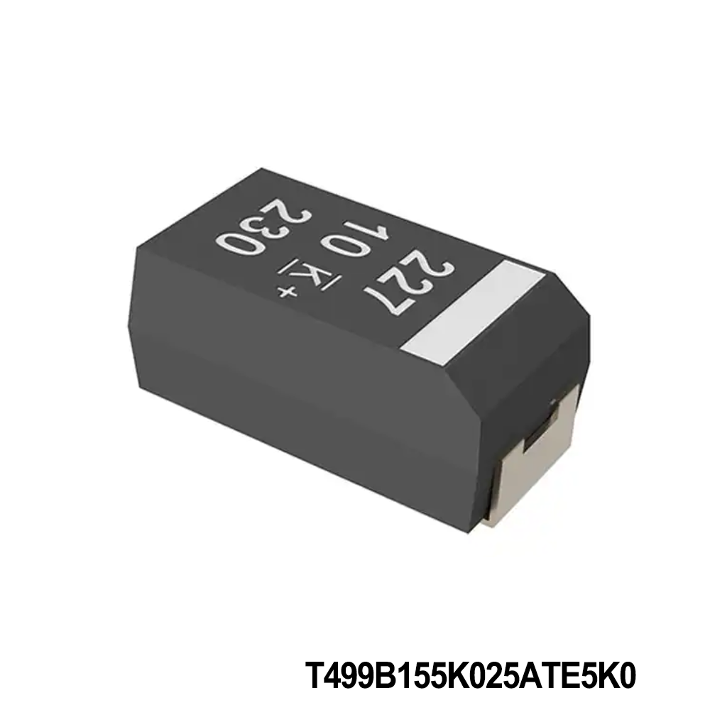 KEMET T499B155K025ATE5K0 Tantalum Capacitors - Solid SMD 25V 1.5uF 1311 10% ESR=5ohms