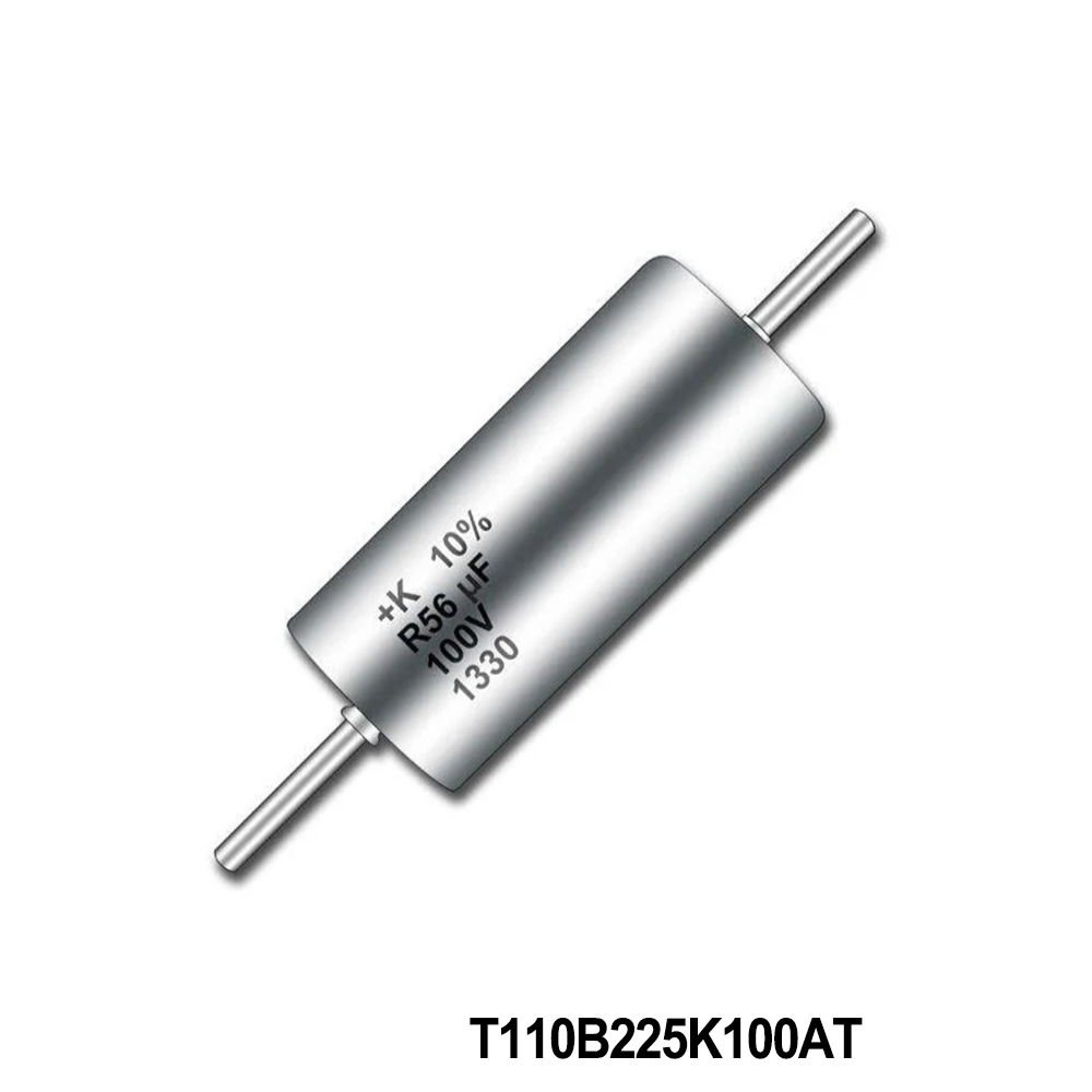 KEMET T110B225K100AT Tantalum Capacitors - Solid Leaded 100volts 2.2uF 10%