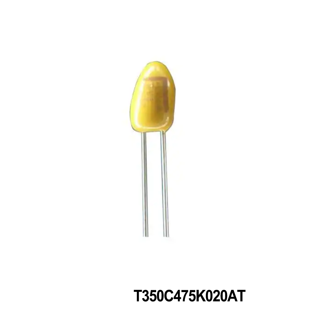KEMET T350C475K020AT Tantalum Capacitors - Solid Leaded 20volts 4.7uF 10%