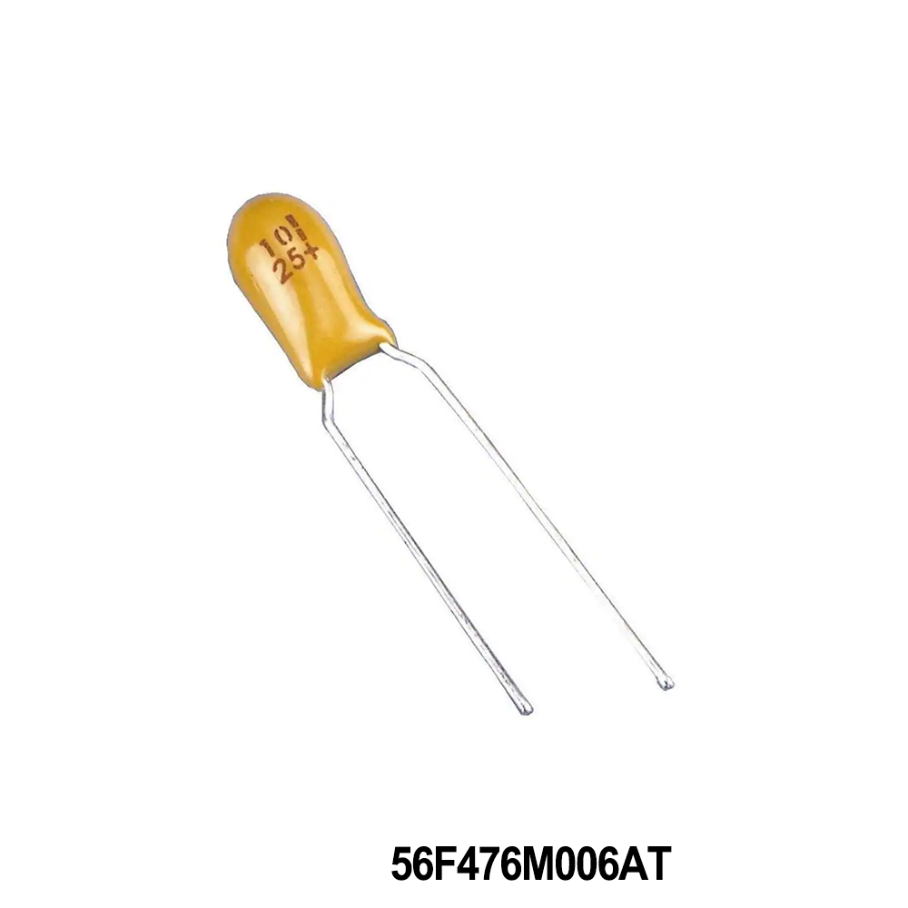 KEMET 56F476M006AT Tantalum Capacitors - Solid Leaded 6.3V 47uF 20% LS=5.08mm