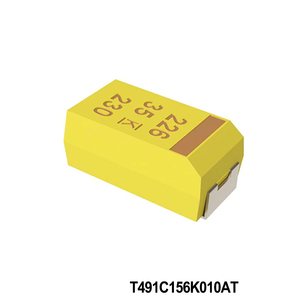 KEMET T491C156K010AT Tantalum Capacitors - Solid SMD 10V 15uF 2312 10% ESR=1.8ohms
