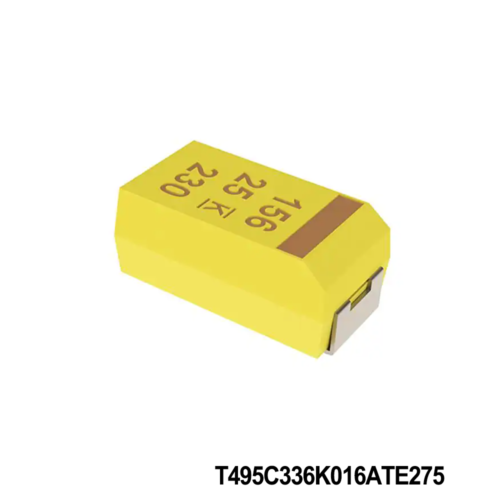 KEMET T495C336K016ATE275 Tantalum Capacitors - Solid SMD 16V 33uF 2312 10% ESR=275mOhms