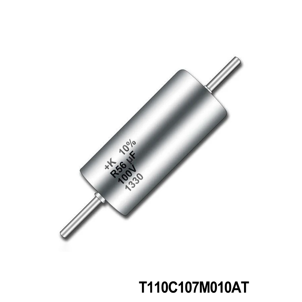 KEMET T110C107M010AT Tantalum Capacitors - Solid Leaded 10volts 100uF 20%