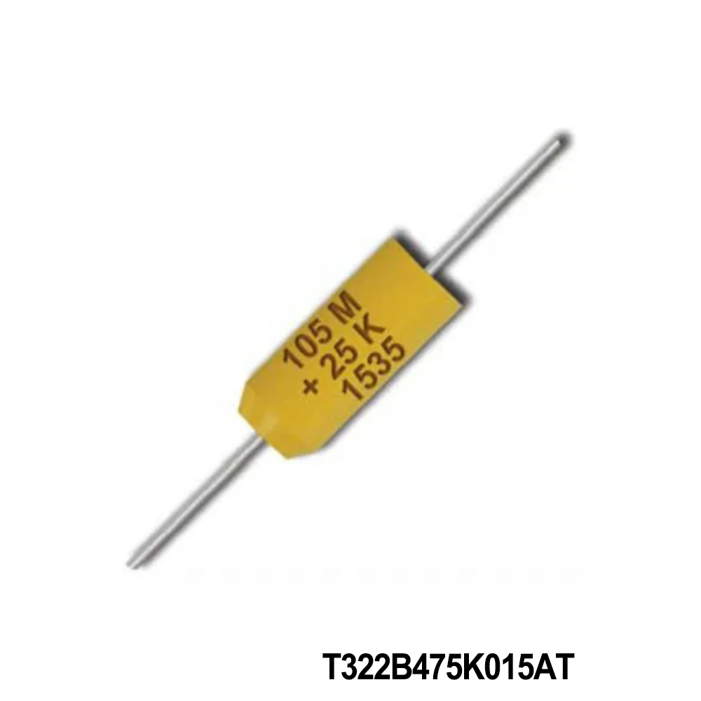 KEMET T322B475K015AT Tantalum Capacitors - Solid Leaded 15V 4.7uF 10%