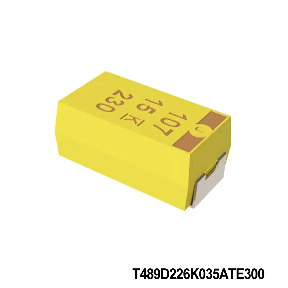 KEMET T491A334M035ATAUTO Tantalum Capacitors - Solid SMD 0.33 uF 20% 35 VDC ESR=15Ohms AECQ200