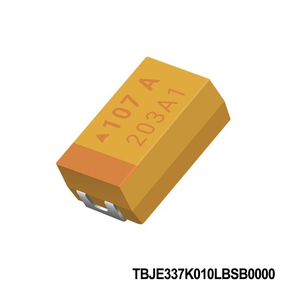 TBJE337K010LBSB0000  KYOCERA AVX   Tantalum Capacitors  10V 330uF  2917  10 % 