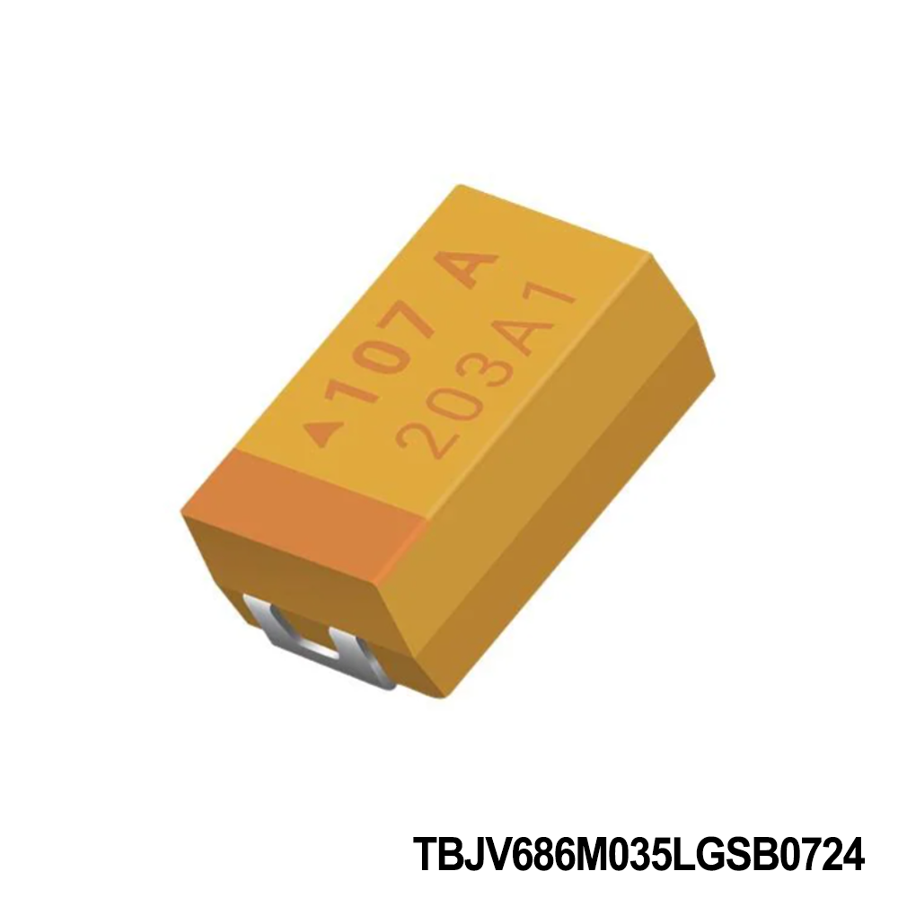 TBJV686M035LGSB0724 KYOCERA AVX  Tantalum Capacitors 35V 68uF 2924