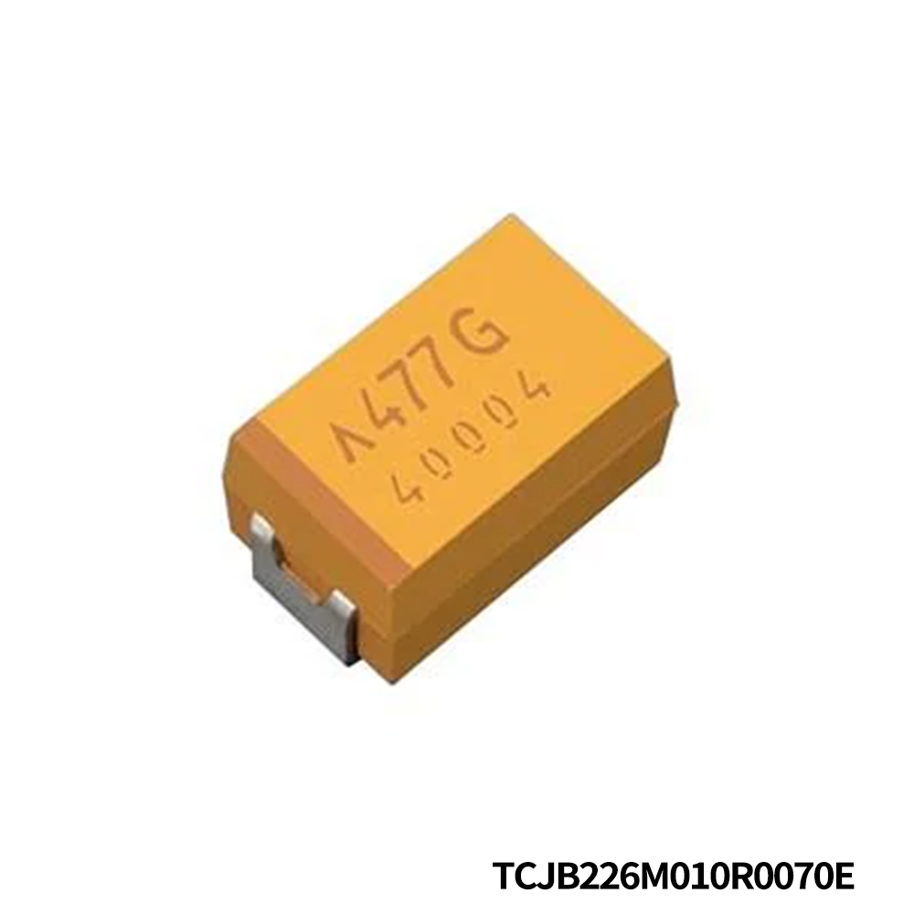 TCJB226M010R0070E KYOCERA AVX Tantalum Capacitors  10V 22uF 20% 1210 ES