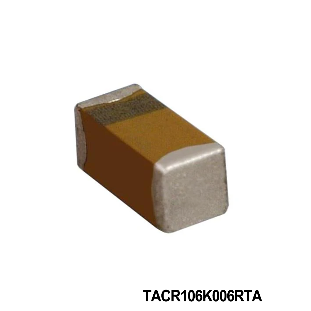 TACR106K006RTA KYOCERA AVX Tantalum Capacitors  0805 6.3V 10uF 10%