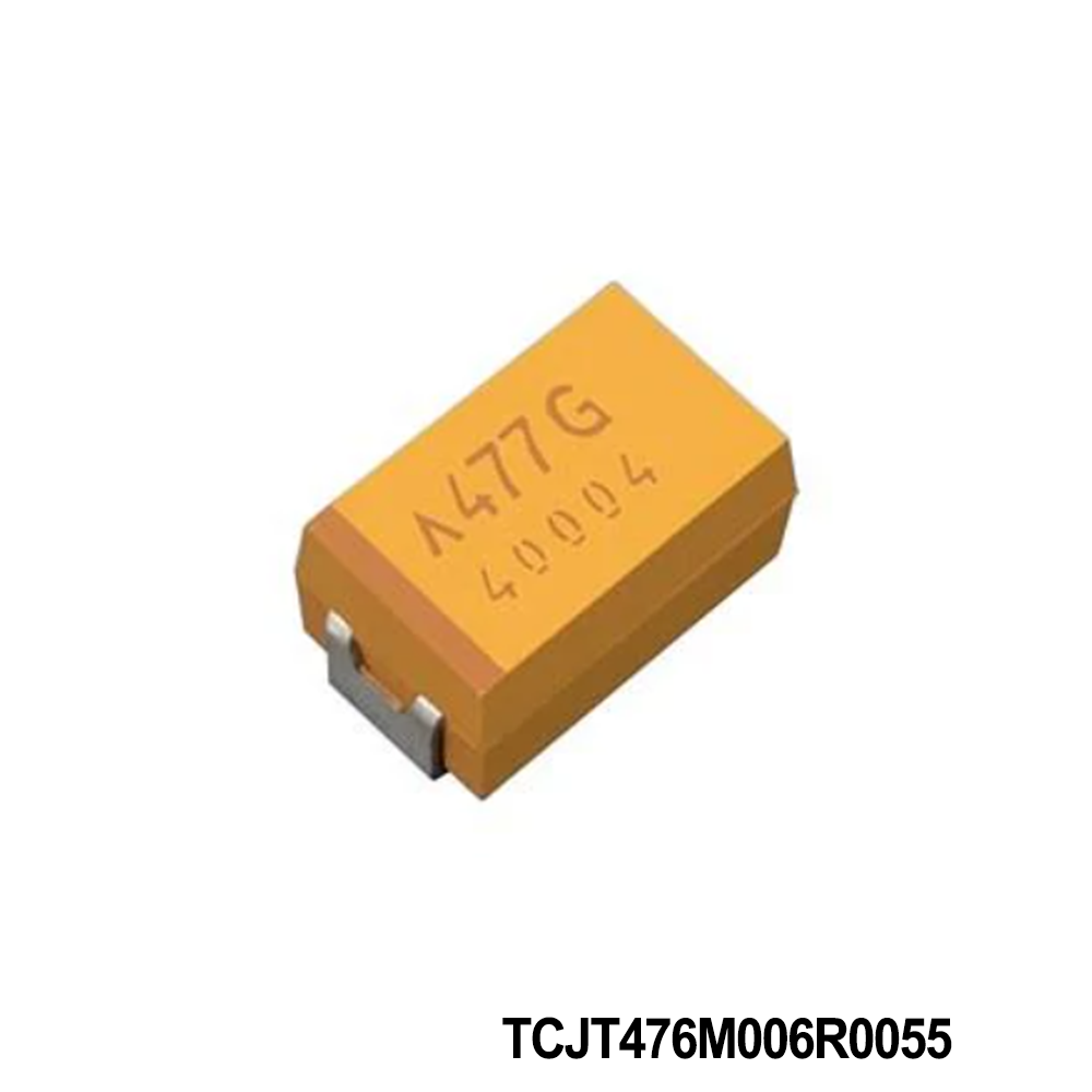 TCJT476M006R0055 KYOCERA AVX Tantalum Capacitors  6.3V 47uF 20% 1210 E 