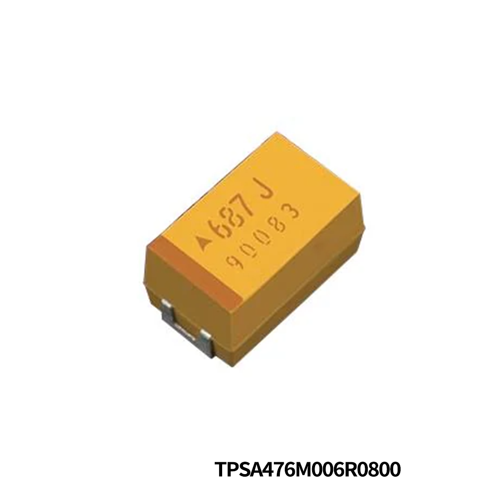 TPSA476M006R0800 KYOCERA AVX Tantalum Capacitors  6V 47uF 10% 1206 