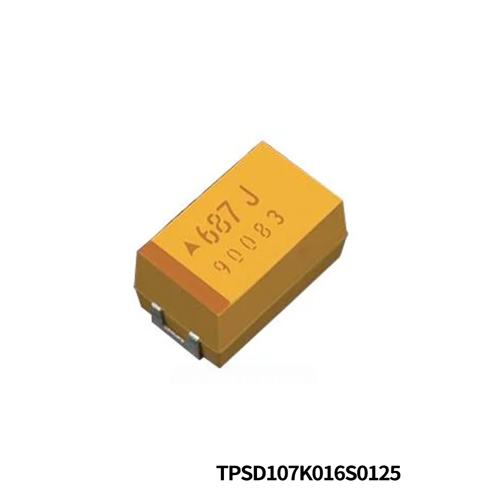 TPSD107K016S0125 KYOCERA AVX Tantalum Capacitors  16V 100uF 10%