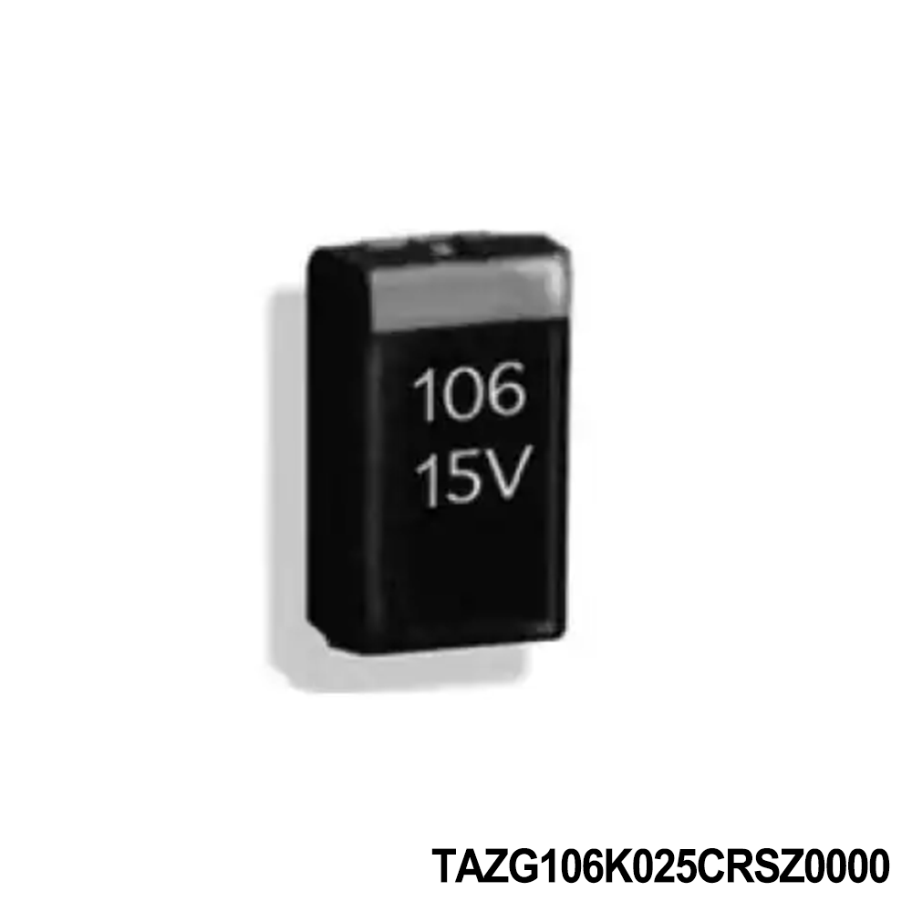 TAZG106K025CRSZ0000 KYOCERA AVX Tantalum Capacitors  25V 10uF 1.4Ohms G 1 0%